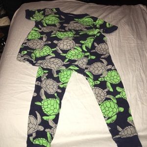 Little boy turtle 2 piece pjs